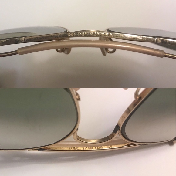 New Vintage B&L Ray Ban 58mm Aviator Sunglasses - Picture 5 of 8